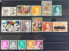 Spagna 15 francobolli timbrati dal 1978-86 valore Michel € 4,70
