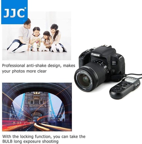 Timer Remote Control With Clip Holder For Canon EOS R M6 II 90D 80D 77D RS-60E3 - Picture 8 of 18