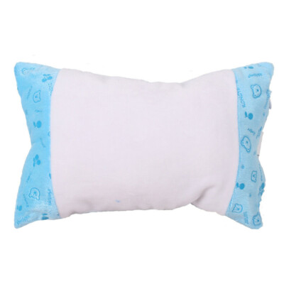3D Sublimation Blanks Neck Blue Bear Pattern Pillow Case Cushion - 50Pcs