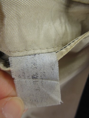VINTAGE Paul Stuart Sport Coat Men 40 Gray Blazer Double Breasted Pinstripe 90s - Picture 13 of 14