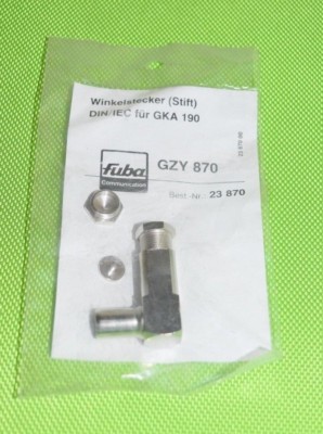 Fuba GZY 870 Winkelstecker Stift für GKA 190 (972)