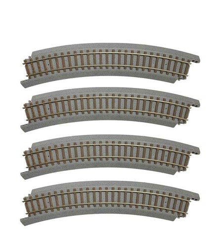NEW Walthers PowerLoc Track 18 45.7cm Radius Curve (4) HO Scale FREE US SHIP - Picture 1 of 2