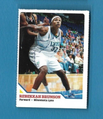 2010 SI Sports Kids REBEKKAH BRUNSON Rookie Card, Minnesota Lynx/ WNBA RC #494