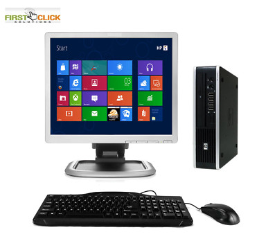 HP Computer PC Core i3 Desktop SFF 8GB RAM 500GB HDD WINDOWS 11 WLAN