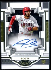 2023 Topps Tier One Breakout Auto Livan Soto #BOA-LS2 /299 Angels 