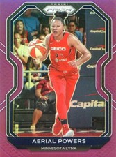 2021 Panini WNBA Prizm ARIAL POWERS Purple Prizm No 26 #22/99 LYNX
