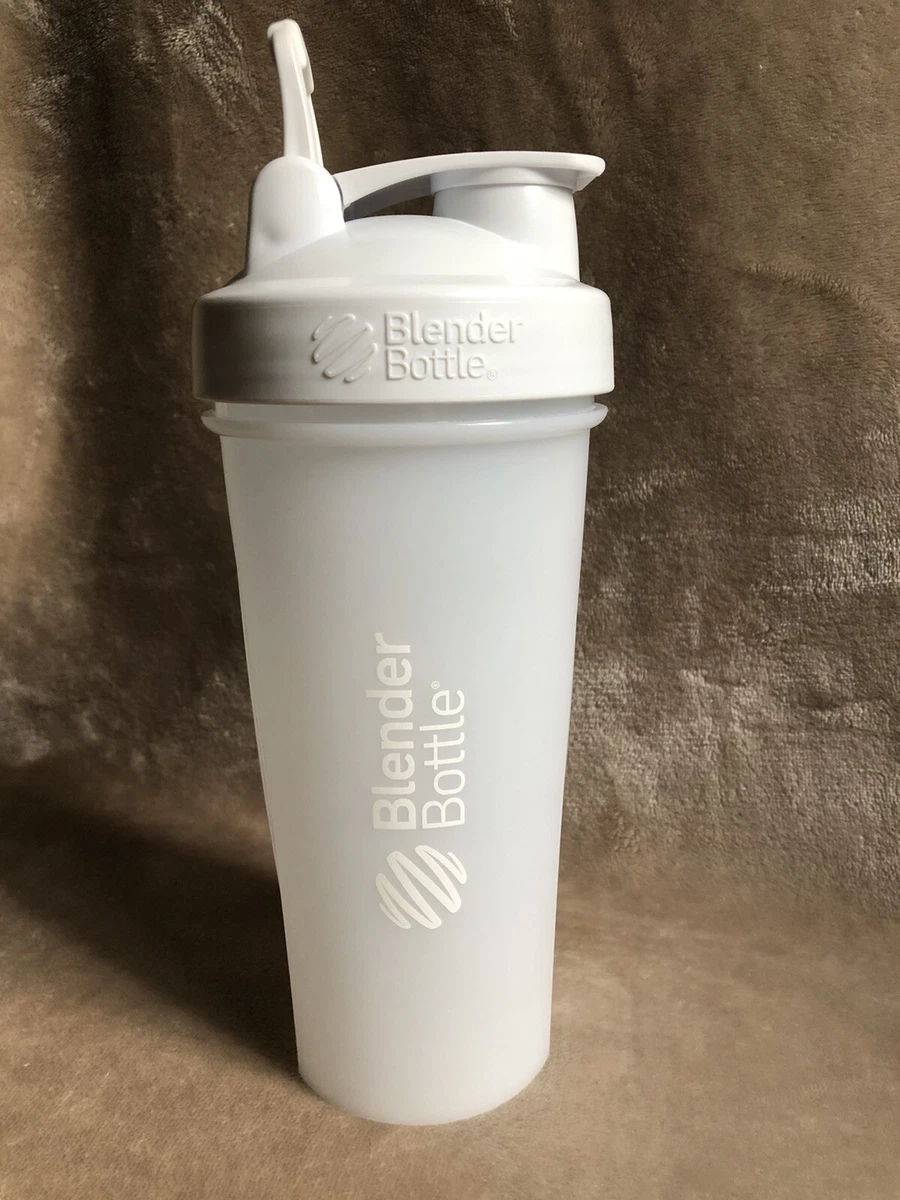 BlenderBottle Classic V2 Shaker Bottle, 28-Ounce, White