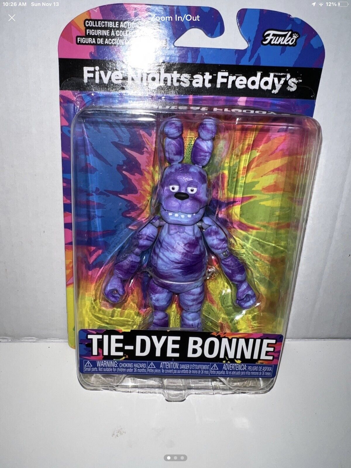 Funko Five Nights at Freddy's Tie-Dye Bonnie 5-in Action Figure