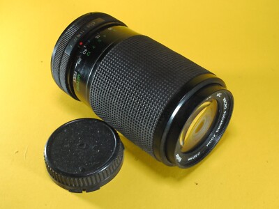Vivitar MC 70-210mm f4.5-5.6 Macro Lens for Canon FD-Mount lightweight tele-zoom