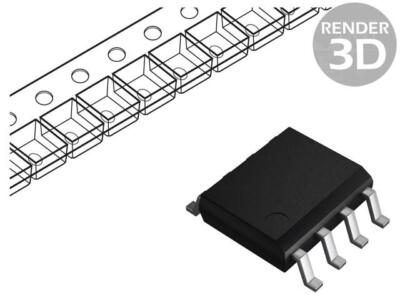 2X BA10358F-E2 IC: Operationsverstärker 500kHz 3-32V Ch: 2 SO8 IB: 250nA ROHM SE