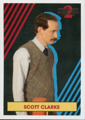 Stranger Things Season 2 Character Sticker Chase Card CS-20 Scott Clarke
