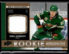 2021-22 UD Rookie Retrospective Kirill Kaprizov #H1R2D
