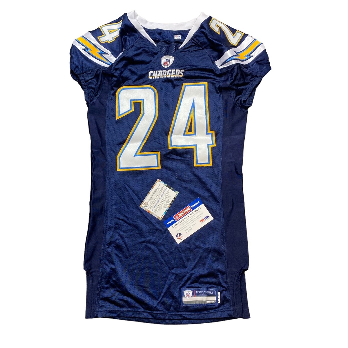 Ryan Mathews Signed Authentic NFL San Diego Chargers Issued Jersey