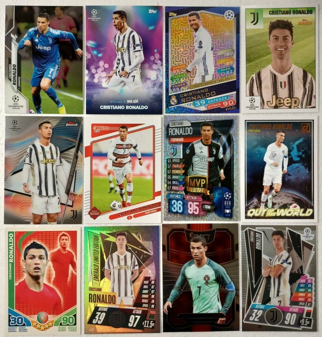 Cristiano Ronaldo sticker Panini futebol 2019 2020 (19-20) #356