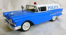 Liberty Classics 1957 Ford Police Courier Sedan - Car Bank 1:24 - Read Listing