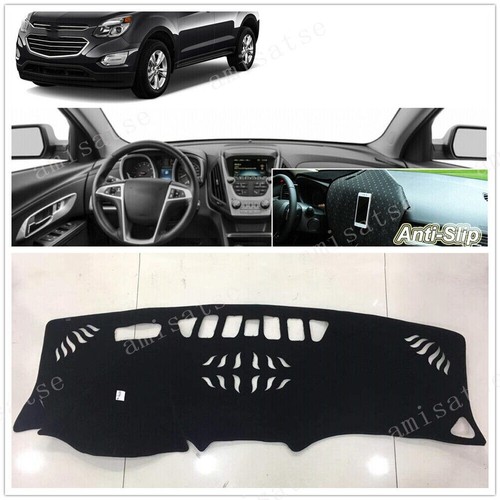 For Chevrolet Equinox 2017+ Dash Mat Cover Black Non-Slip Dashboard Sun Pad A - Picture 3 of 10
