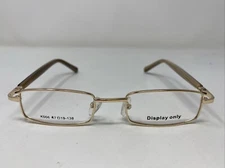Smart Collection K006 Col.05 47-19-138 Gold Full Rim Eyeglasses Frame &Y29