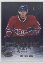 2011-12 SPx Finite Rookies 118/499 Raphael Diaz #F14 13h2
