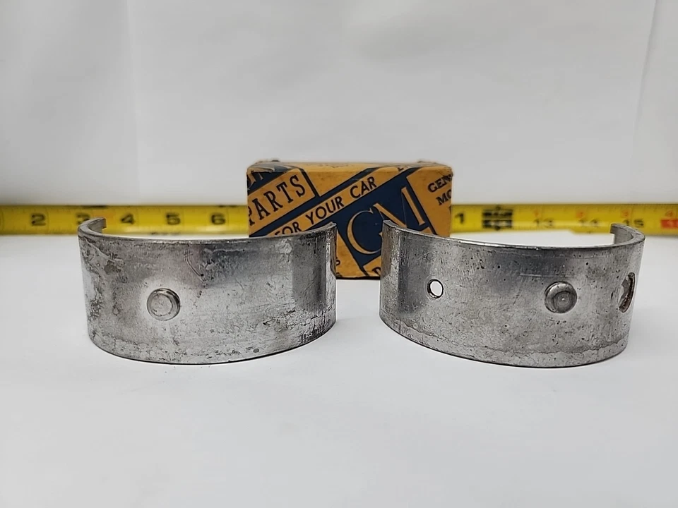 Nuevo stock antiguo OEM GM cojinete del cigüeñal 603943 1937-1946 autos Chevrolet (440) Foto 2 de 4