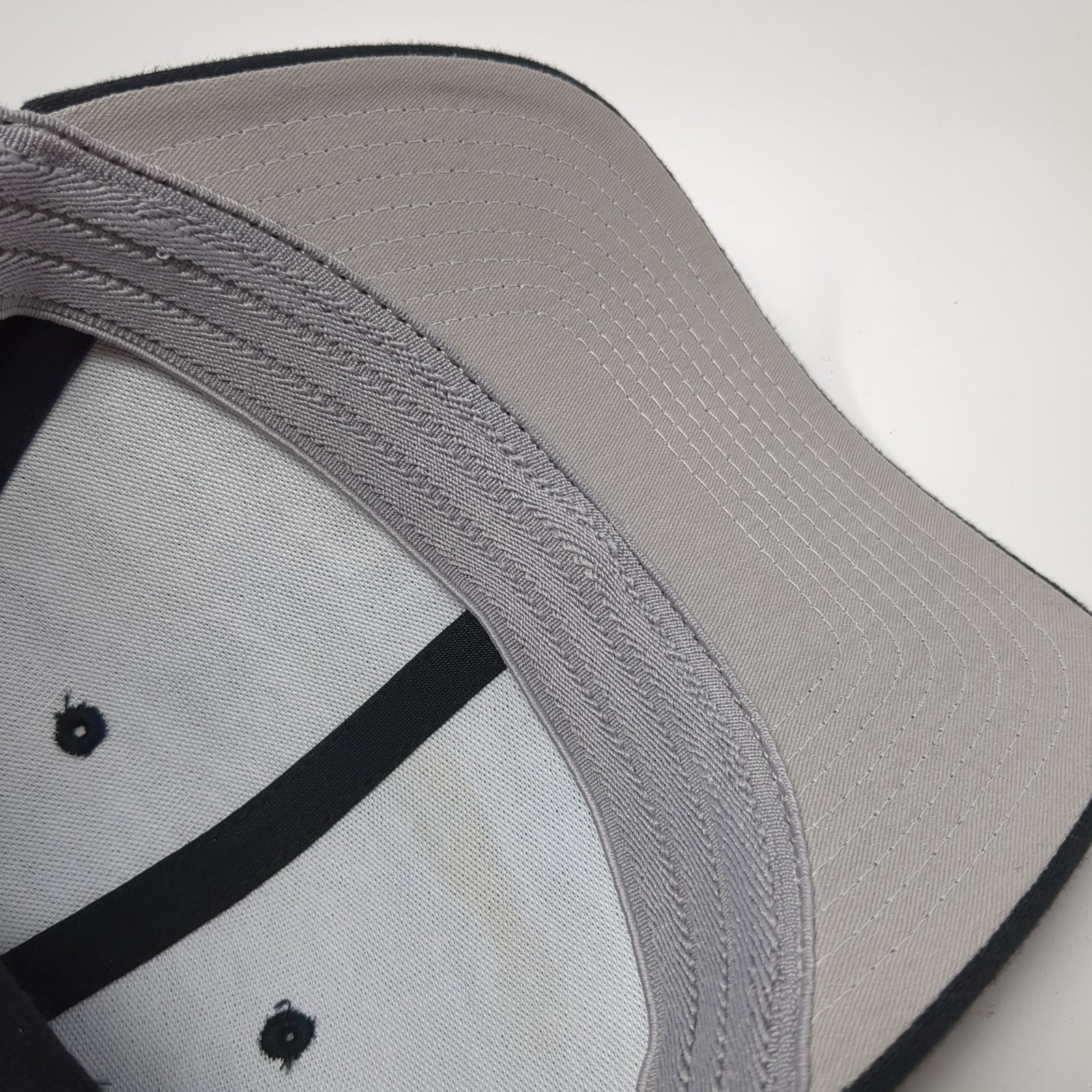 Stukent Fitted Baseball Cap Solid Black Medium Ve… - image 8