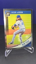 2018 Donruss Optic Baseball Jacob deGrom New York Mets base card #112