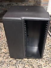 Vintage Laserline 100 CD Rotating Tower Carousel Storage Spinner Rack Black