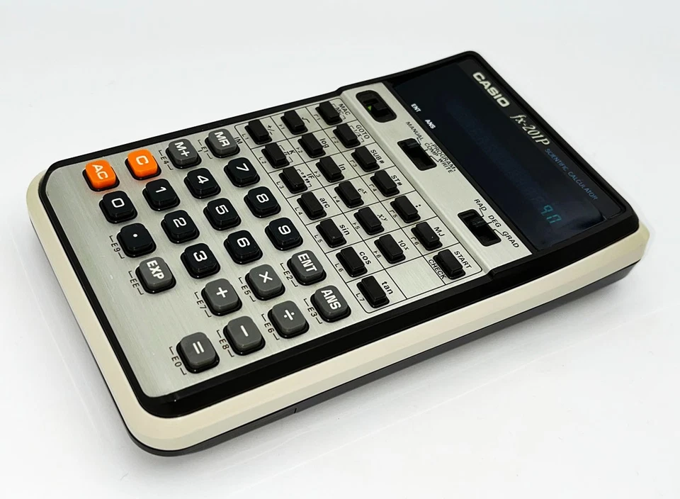 Casio fx-201P Vintage Programmable Scientific Calculator – Japan - Image 2 of 4