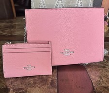 Brand New Coach Crossbody Purse And Wallet Set