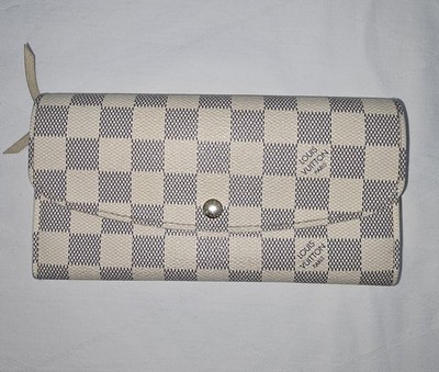 Louis Vuitton Sarah Long Wallet Damier azur