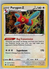 Porygon-Z 118/198 Holo Rare Chilling Reign Pokemon Holo Near Mint