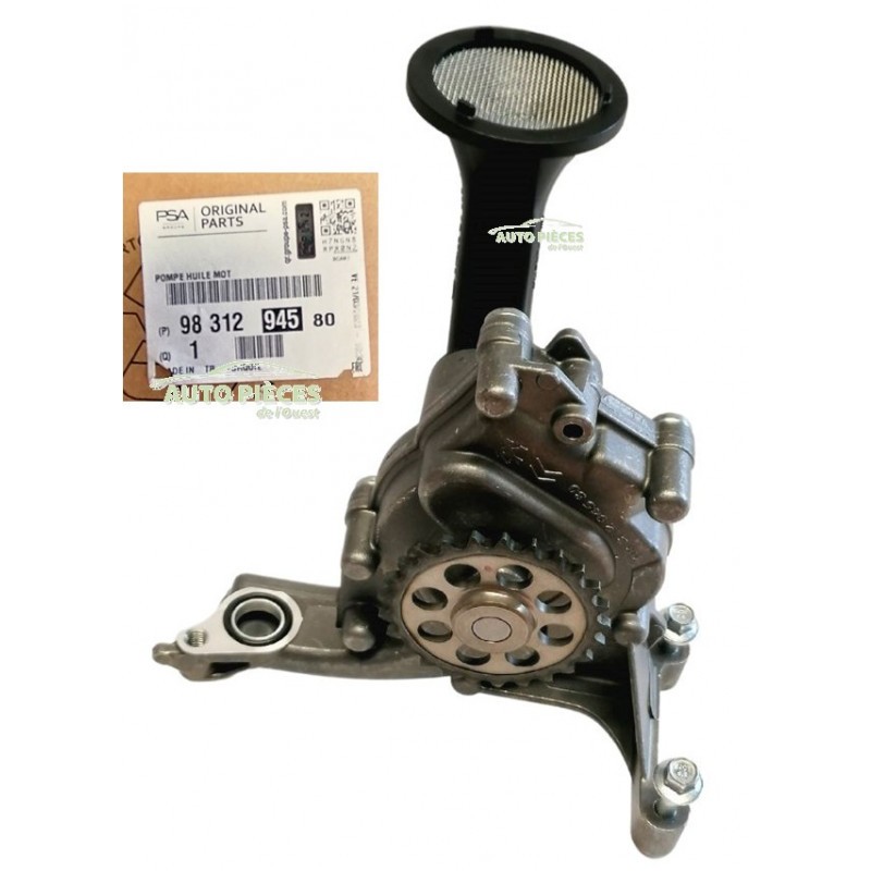 Pompe à huile avec crépine intégrée 9831294580 pour optimiser le débit moteur VTI Puretech