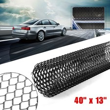 Cubierta de rejilla de malla de aluminio de 40 "x 13" para parachoques de automóvil capó rejilla de ventilación piezas de red