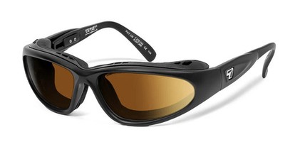 7eye by Panoptx Cape Matte Black Frame with multiple lens options