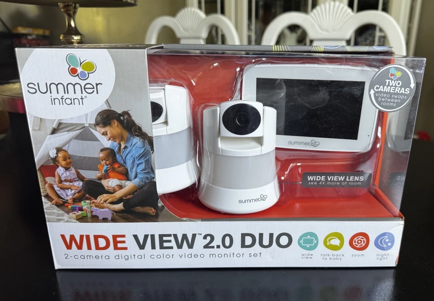 Summer Infant Baby Video Camera Monitor Set - 2 Camera Set - Complete with Box
Opens in a new window