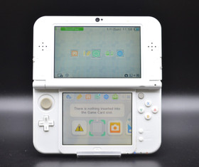 [REGION FREE] NEW Nintendo 3DS LL XL Pearl White Console Tested 030
