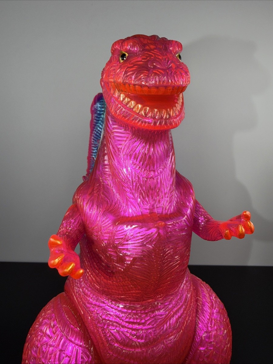 450シンゴジラ【ピンク】 MARUSAN 10” SHIN GODZILLA NEON PINK INTERNAL SILVER PAINT Japan