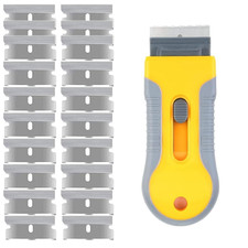 Retractable Glass Scraper Tool 20 Stainless Blades Ceramic Oven Paint Remover