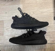 Adidas Yeezy 350 Pirate Black Size 7.5 Used O...