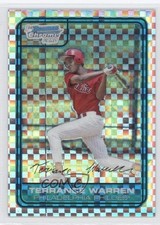 2006 Bowman Draft Chrome Picks X-Fractor 29/299 TJ Warren Terrance #DP49 3n7