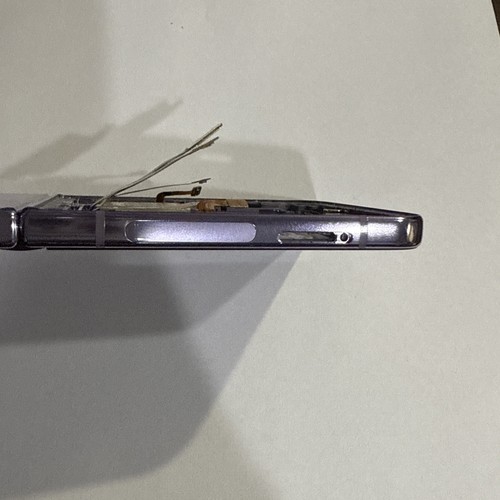 Schermo LCD interno completo OEM Samsung Galaxy Z Flip4 viola lilla SM-F721U - Foto 11 di 15