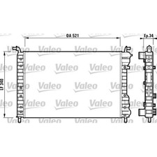 Radiateur Fiat PALIO