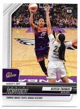 Alyssa Thomas 2025 Panini Instant #187 SP /64 Mercury Triple Double History