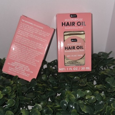 b.pure Multipurpose Hair Oil Smooth Glossy, No Silicones/Sulfates 1 fl oz