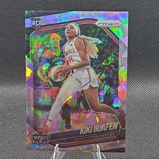 2025 Panini Prizm WNBA - Kiki Iriafen #72 Ice Prizm (RC)