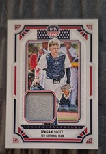 2024 Panini Stars and Stripes - USA Materials Teagan Scott #USA-TS (MEM, RC)