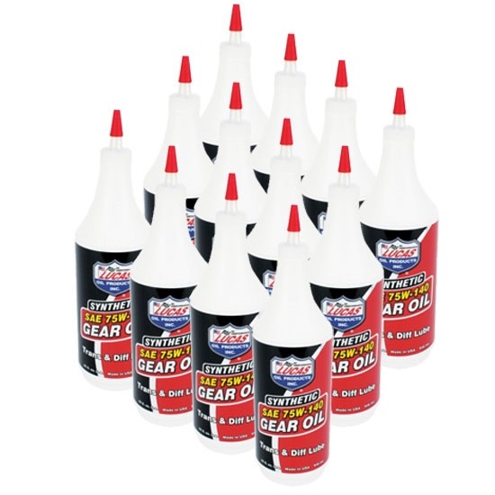 10121 Sae 75w140 Synthetic Racing Gear Oil, Case