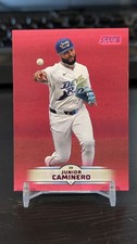 2025 Topps Stadium Club Junior Caminero PINK #146 Tampa Bay Rays