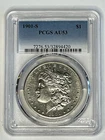 1901-S  Morgan Silver Dollar $1 PCGS AU53 ~ Nice Full White Coin~ Free Shipping