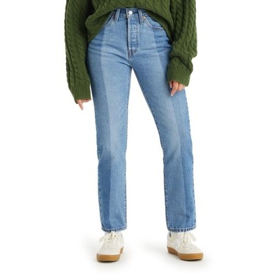 Levi's Womens 501 Original Fit Jeans, (New) Blue, 28WX30L