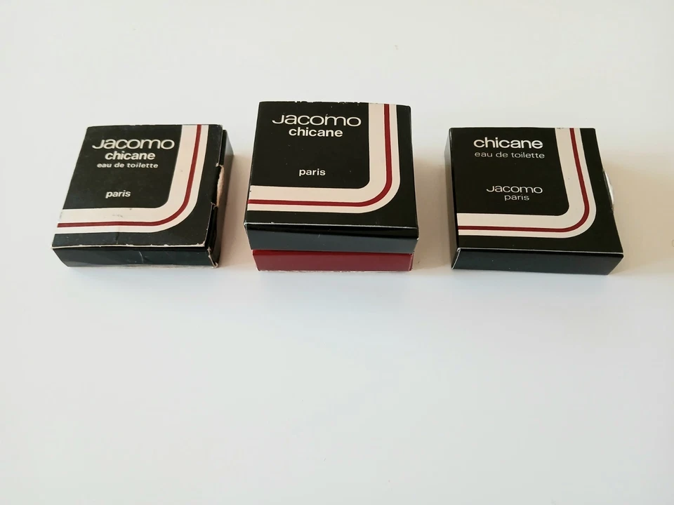 Duo Jacomo.Eau Cendrée Pour Lui + Chicane Pour Elle.+ 2 Chicane Pour Elle. 2ml - Photo 4/4